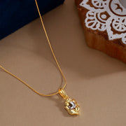 Aesthetic Lord Ganesha Pendant Gold Plated - Best Spiritual Gift Idea